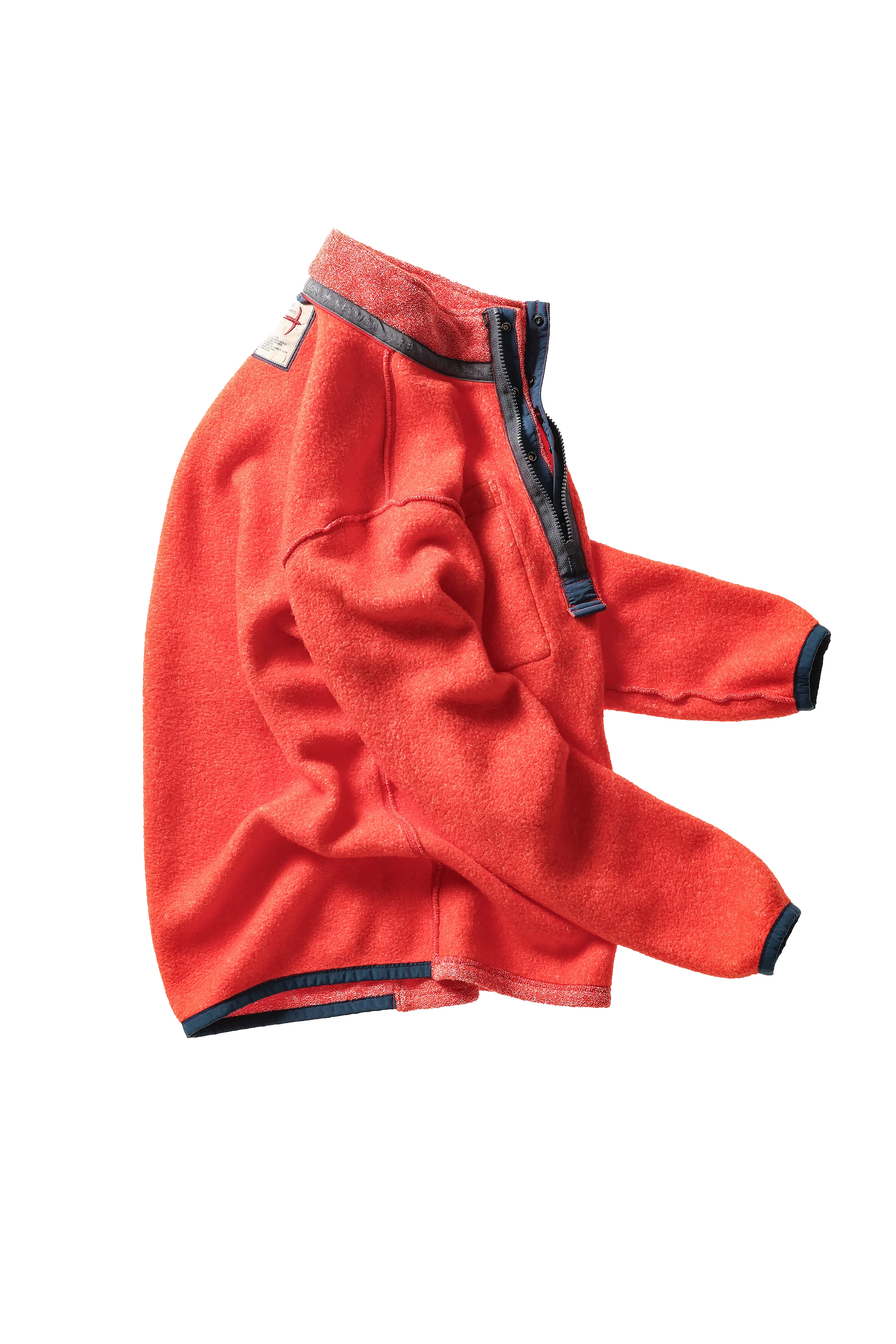 Terry Snap-Zip Mock | DLM Supply