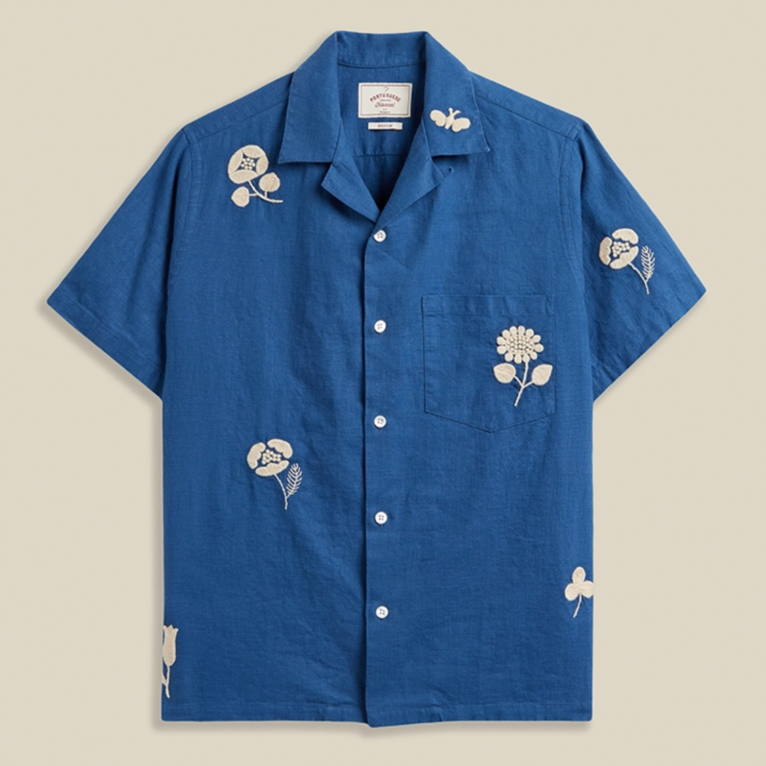 Embroidery Nature Blue SS Shirt | DLM Supply