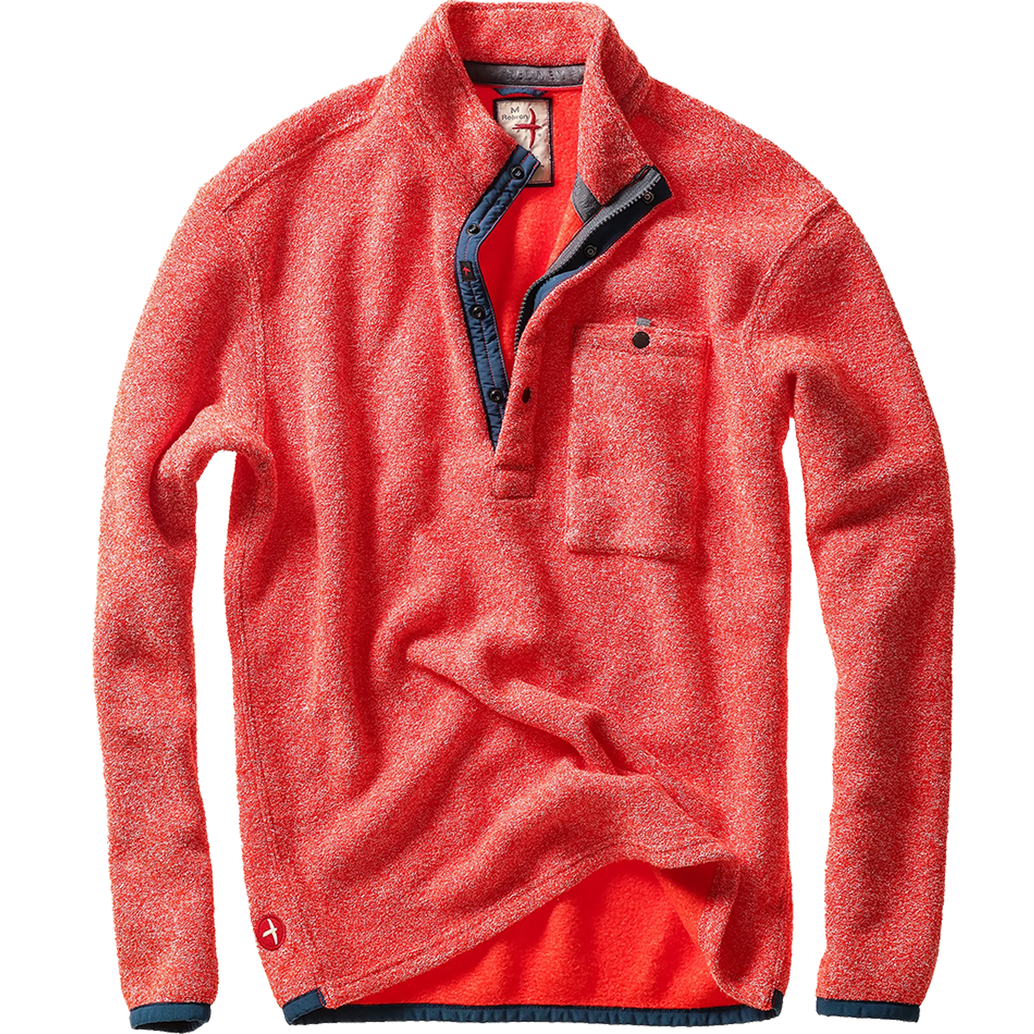 Terry Snap-Zip Mock | DLM Supply Terry Snap-Zip Mock | DLM Supply