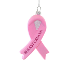  Breast Cancer Awareness Ornament - Light Pink
