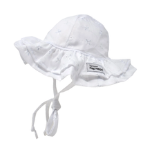  Baby UPF50+ Girls and Boys Double Ruffle Sun Hat