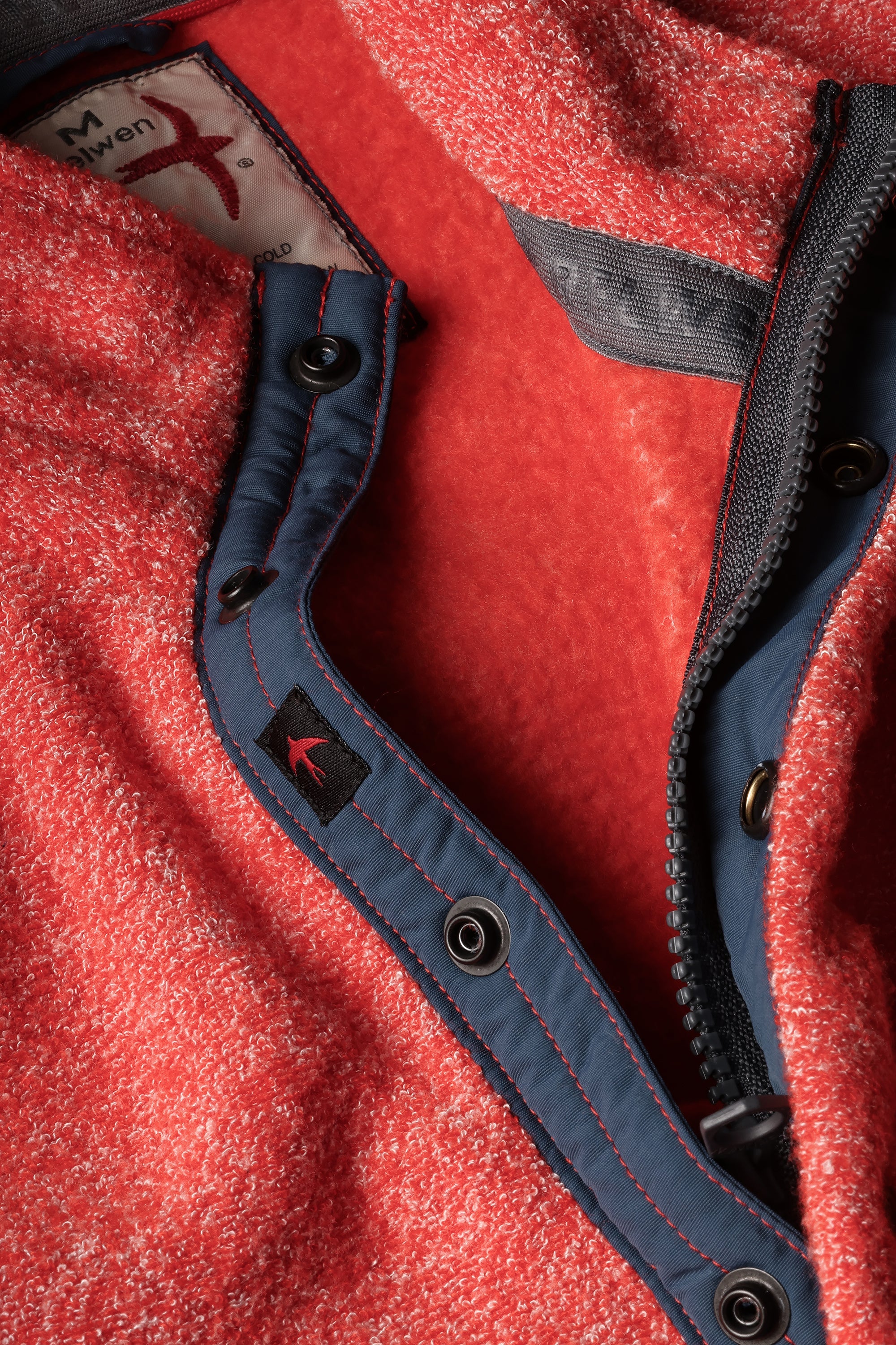 Terry Snap-Zip Mock | DLM Supply