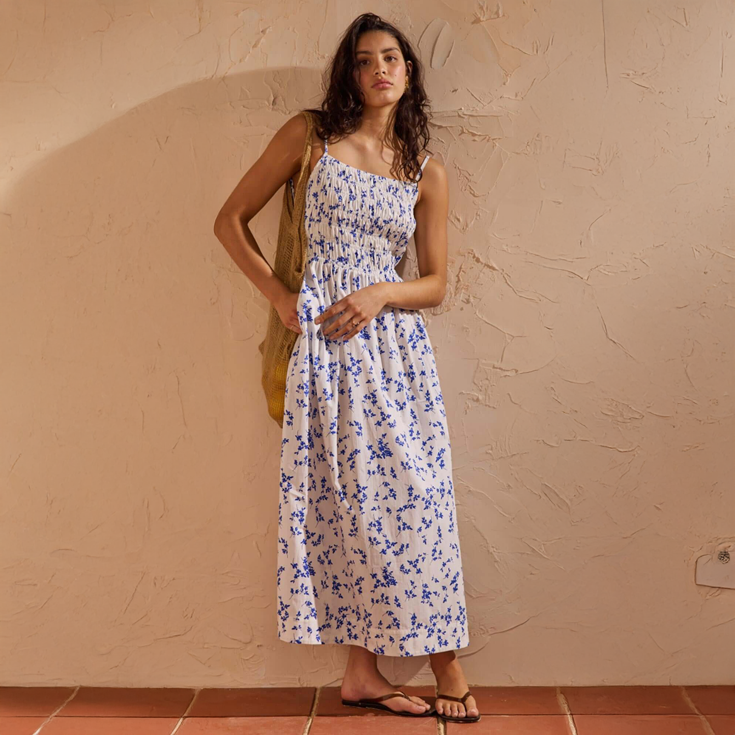floral backless midi dress Lulus | Yellow Multi Floral Backless Midi Dress | Womens | Large (Available in XS, S, M, XL)