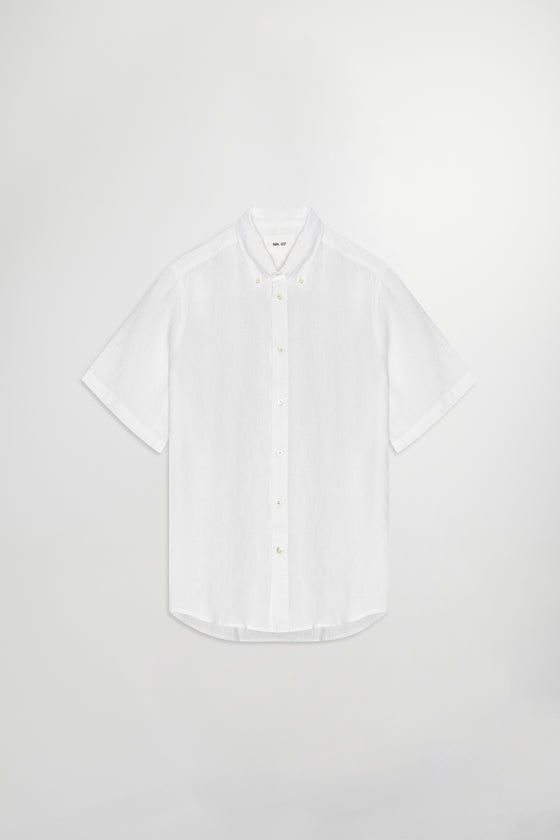 Arne Short Sleeve Linen Shirt 5706