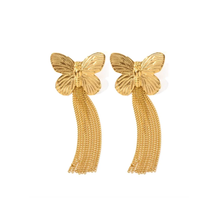  Butterfly Fringe Earrings