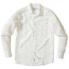 Amalfi Textured Linen Hemp Long Sleeve Shirt