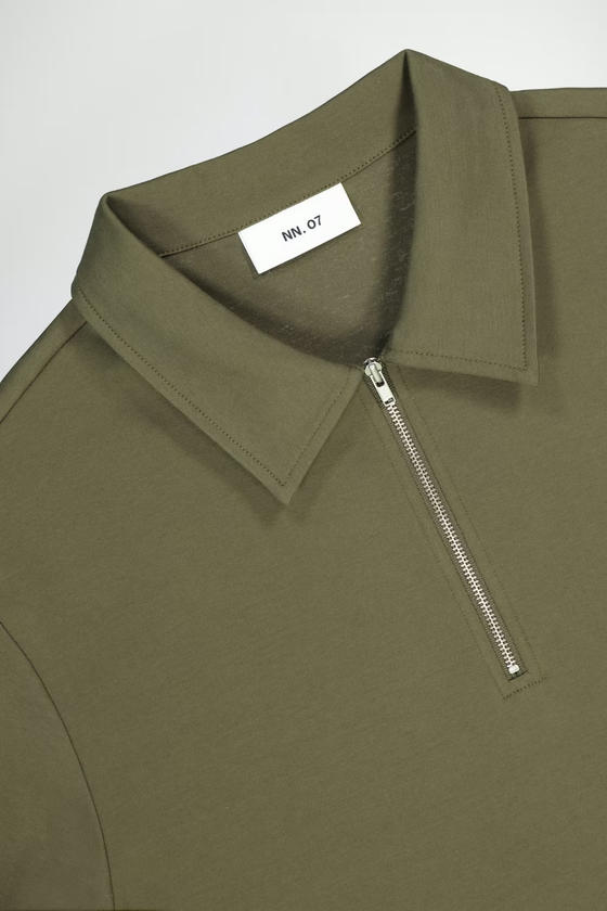 Ross Short Sleeve Zip Polo 3525