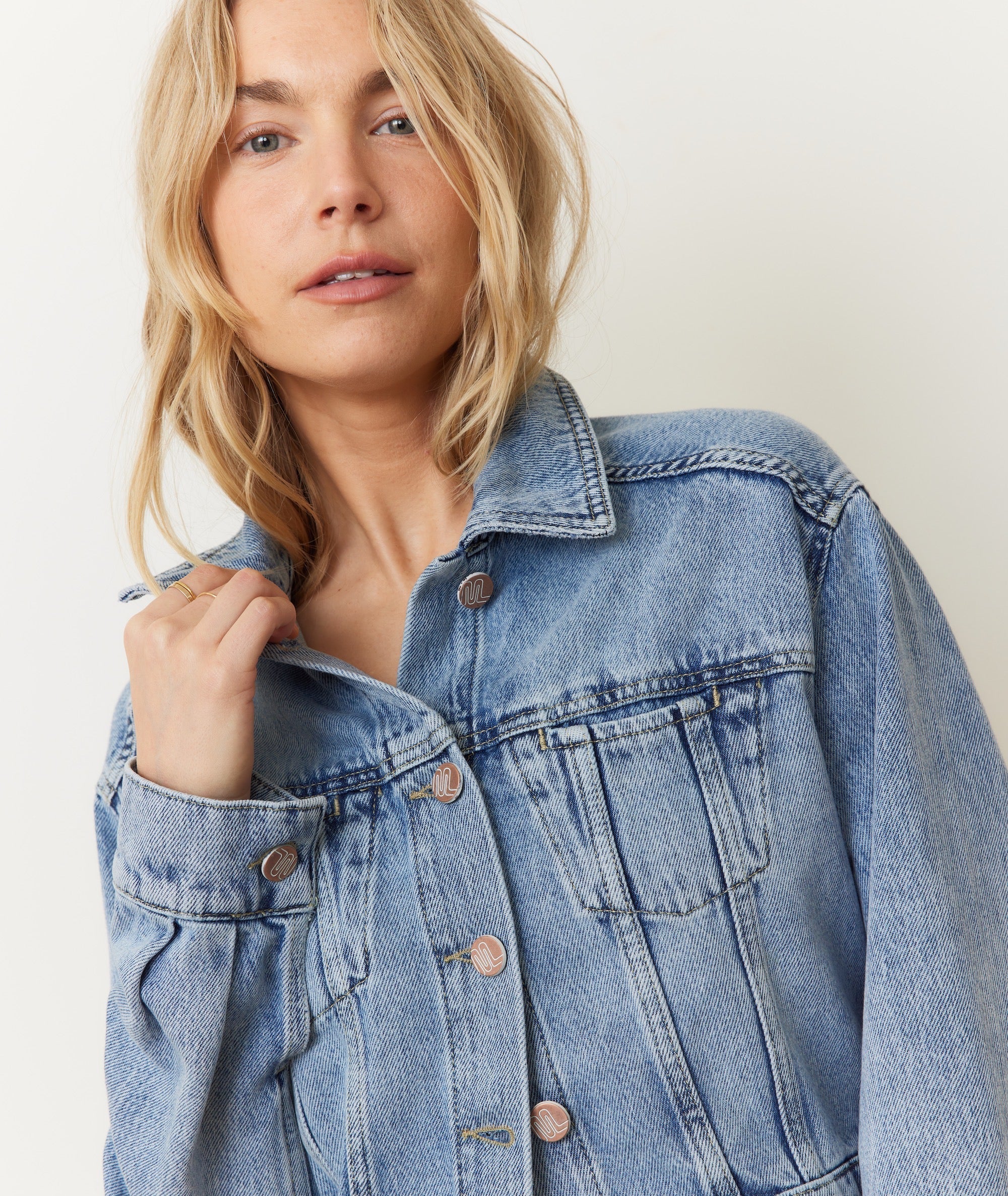 Cropped Denim Jacket | DLM Supply