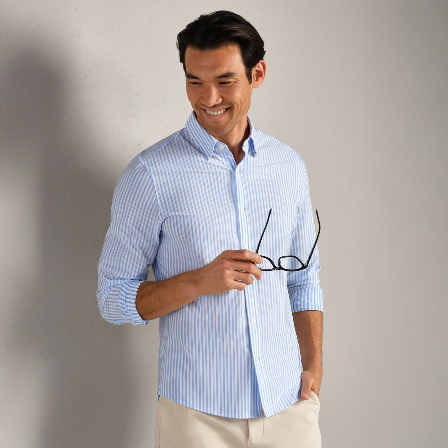 commuter dress shirt Amazon.com: Rhone Men's Commuter Shirt Slim Fit Dress Shirt for Men Lightweight Stretch Italian Fabric, Wrinkle Resistant, Anti-Odor, Button Down Long Sleeve Performance Shirt, Black, XS : Clothing, Shoes & Jewelry