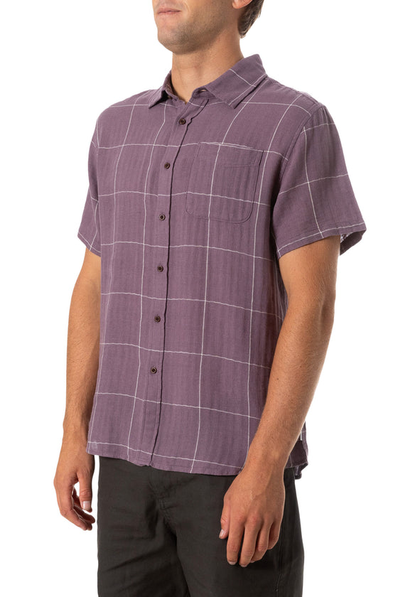 Monty Short Sleeve Cotton/Linen Shirt