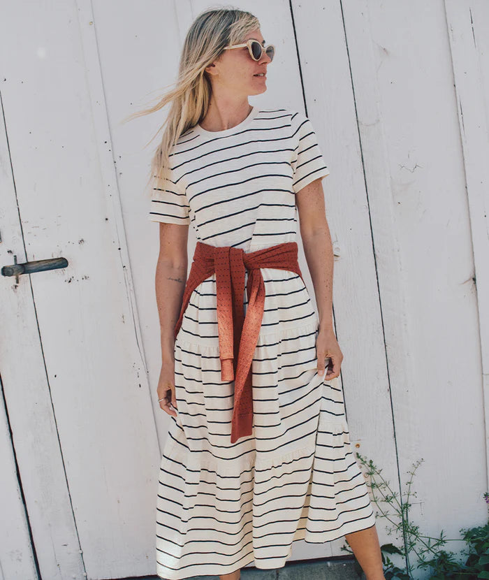 slub midi dress Slub Midi Dress