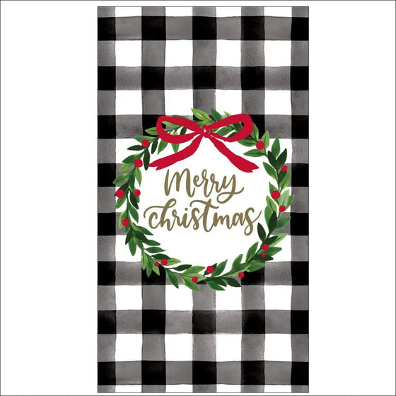 Funny Christmas Paper Guest Towels