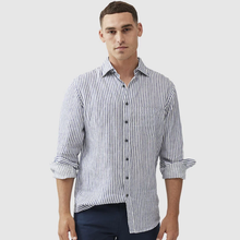  Port Charles Long Sleeve Linen Shirt