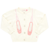 Girls Ballet Sweater - Cream