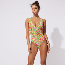  The Lucia Printed Sheenluxe Bathing Suit