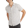 Short Sleeve Stretch Selvage Stripe Shirt