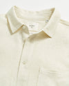 Long Sleeve Hemp Cotton Knit Shirt