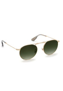  Rampart Fold Sunglasses - 12K + Green Tea