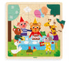 Puzzlo Happy 25pc Wooden Jigsaw Puzzle