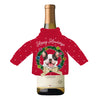 Holiday Wine Bottle Sweater