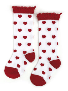  True Love Lace Top Knee High Socks