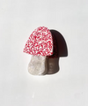 Hand Painted Toadstool Mushroom Claw Hair Clip