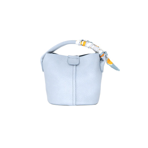 Small Bucket Bag with Scarf