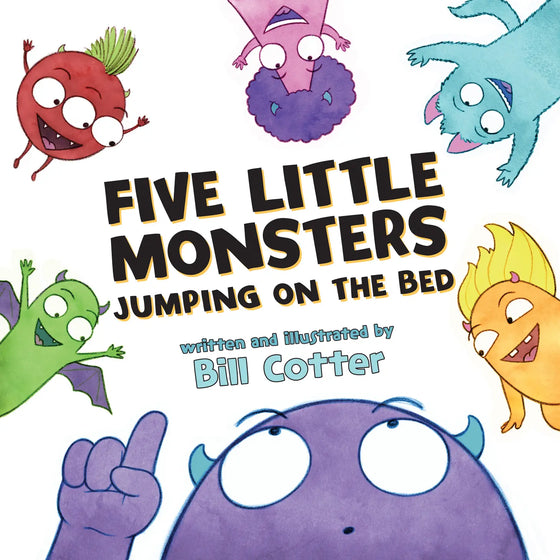 Five Little Monsters Jumping On the Bed (Tp-Pic)