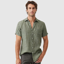  Palm Beach Linen Short Sleeve Shirt