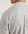 Short Sleeve Stretch Selvage Stripe Shirt