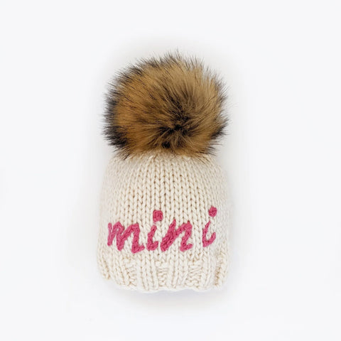 Mini Beanie Cerise Hat - S (0-6 months)
