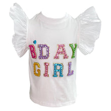  Birthday Girl Gem Ruffle Shirt