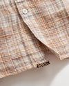 Linen Line Plaid Wilson Shirt