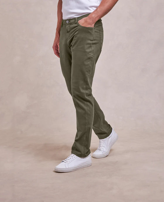Comfort Cotton Stretch 5-Pocket Pant