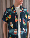 Busey Short Sleeve Shirt in Rocket Lolly Print