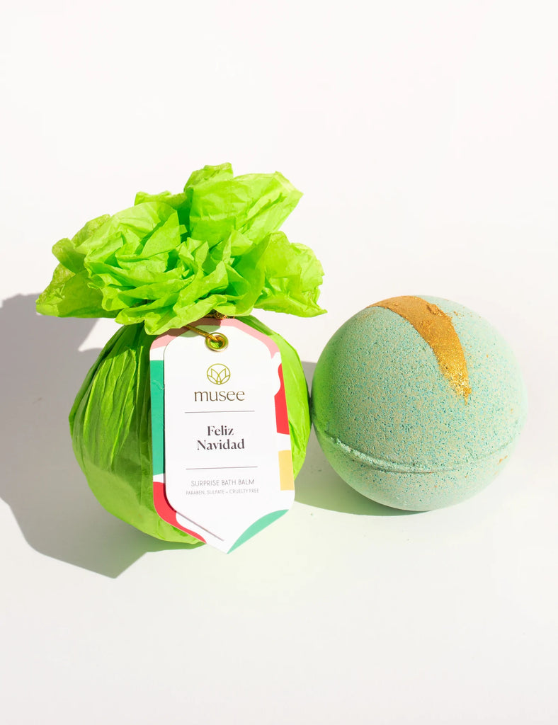 Musee Holiday Wrapped Bath Balms