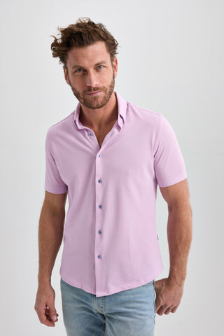 Lavender T-Series Short Sleeve Shirt
