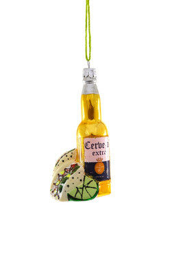 Beer and Tacos Ornament