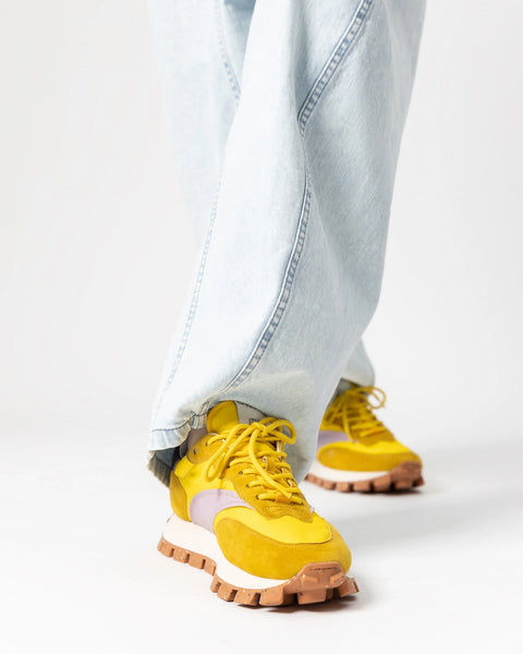 Osaka Yellow Maze Sneaker