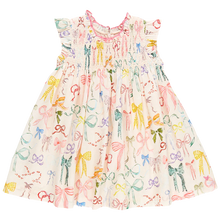  Girls Stevie Dress - Watercolor Bows