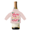 Holiday Wine Bottle Sweater
