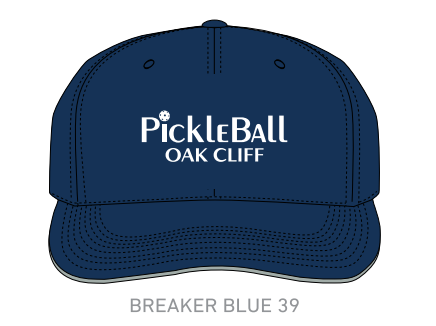 Pickleball Oak Cliff TKO Slouch Baseball Cap