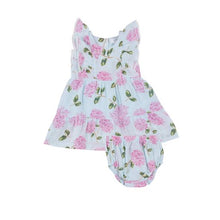  Picot Trim Edged Dress and Diaper Cover