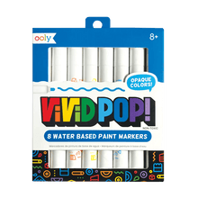  Vivid Pop! Water Based Paint Markers (Set of 8)