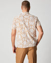 Short Sleeve Stained Glass Treme Block Button Down Shirt