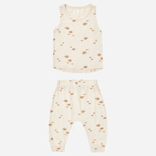  Tank & Slouch Pant Set in Natural Fish