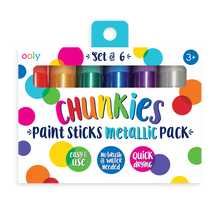  Chunkies Paint Sticks Metallic (Set Of 6)