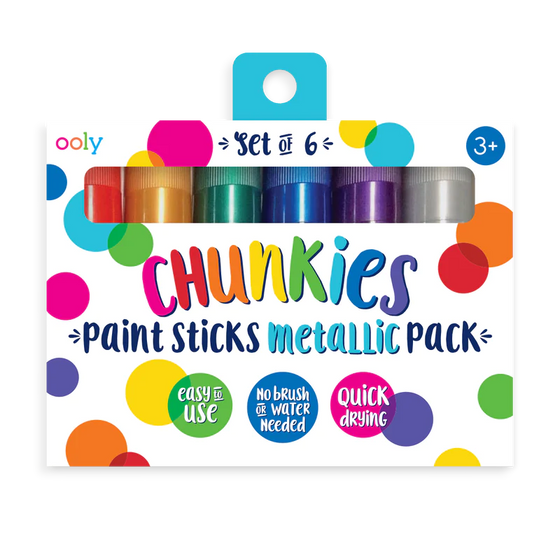 Chunkies Paint Sticks Metallic (Set Of 6)