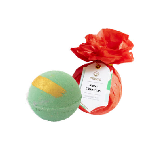 Musee Holiday Wrapped Bath Balms